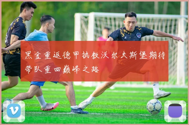 黑金重返德甲执教沃尔夫斯堡期待带队重回巅峰之路